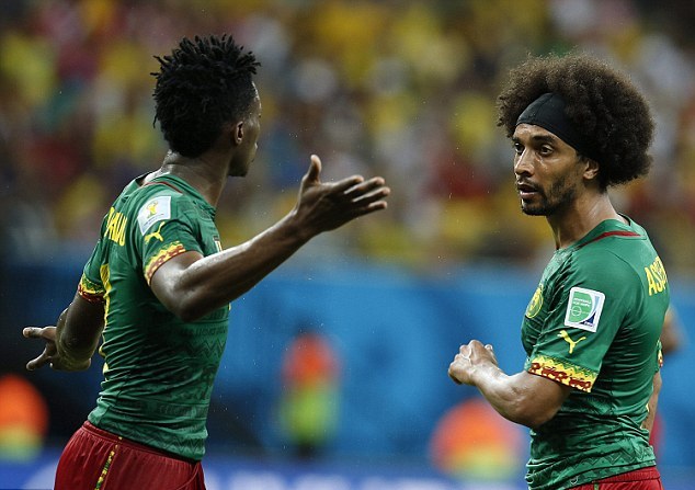 FIFA World Cup, World Cup 2014, Cameroon, Croatia, Benoit Assou-Ekotto, Benjamin Moukandjo